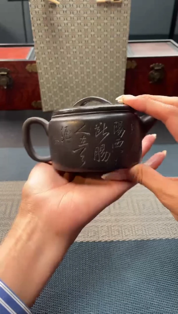 茶壶紫砂135  宜兴原矿紫砂