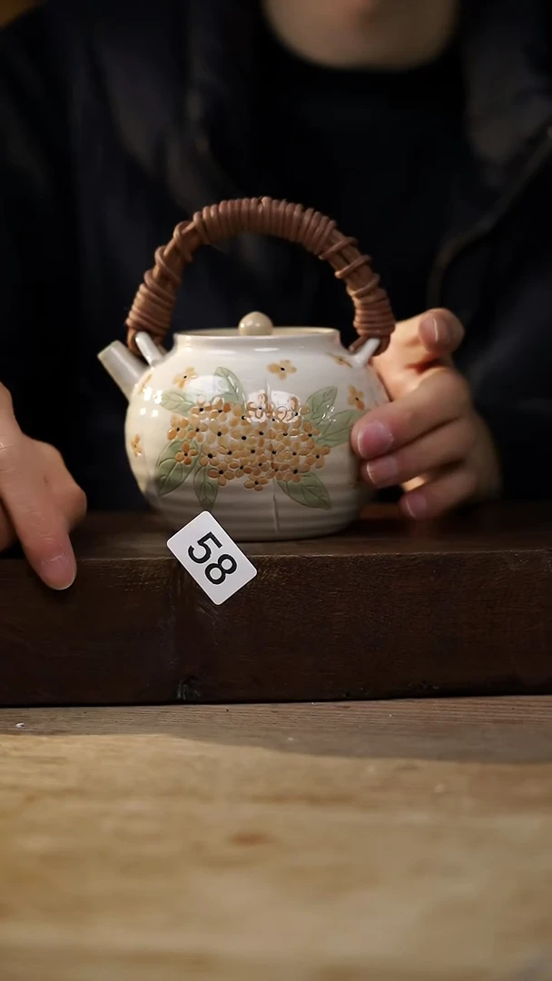 瓷片设计师手作！！！落单福利系列！！壶