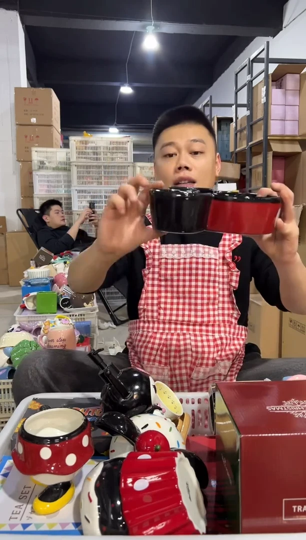 【闪购商品】杯陶瓷米奇收纳碗