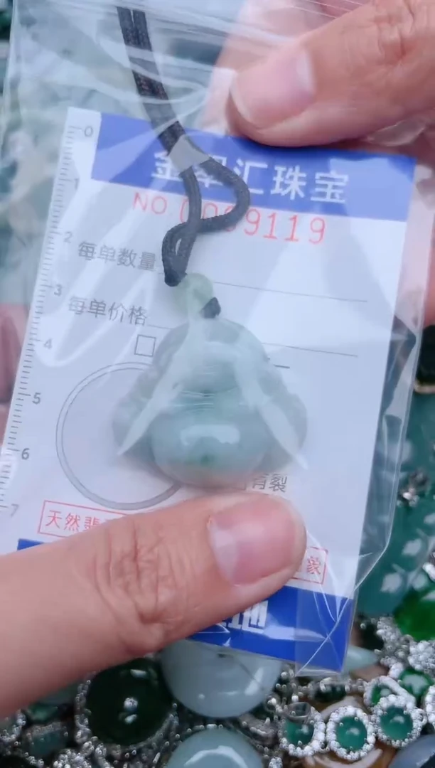 【闪购商品】翡翠颈饰未镶嵌9119....1