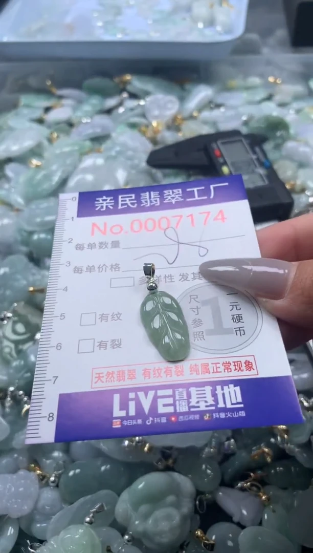 颈饰未镶嵌翡翠7174