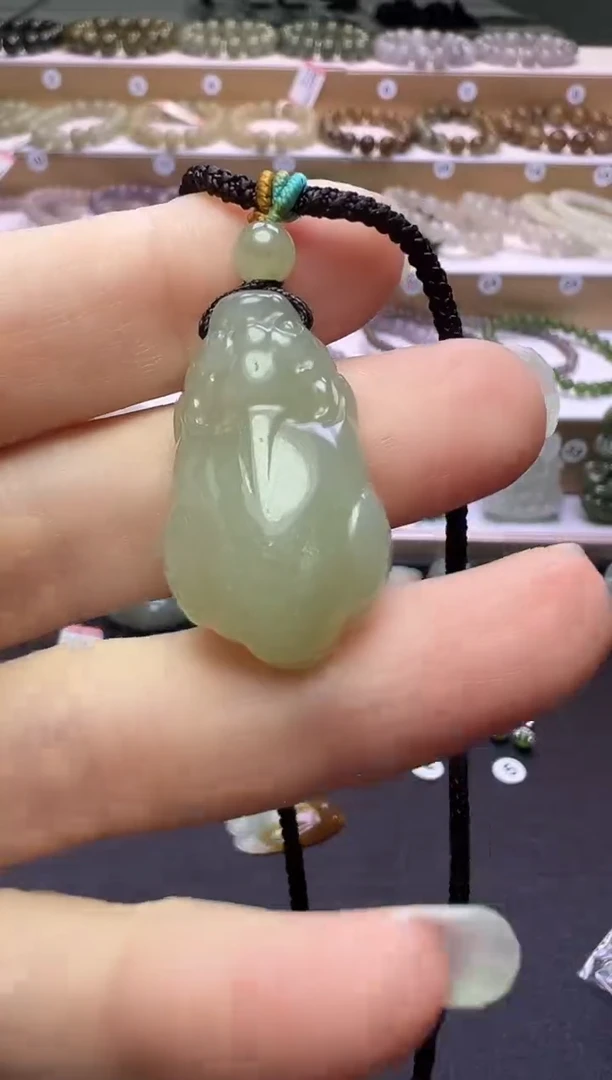 颈饰未镶嵌和田玉232号链接约卡28*17*10