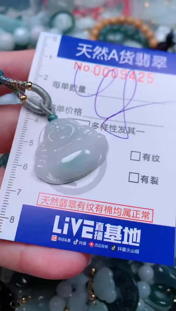 【闪购商品】翡翠颈饰未镶嵌00009425