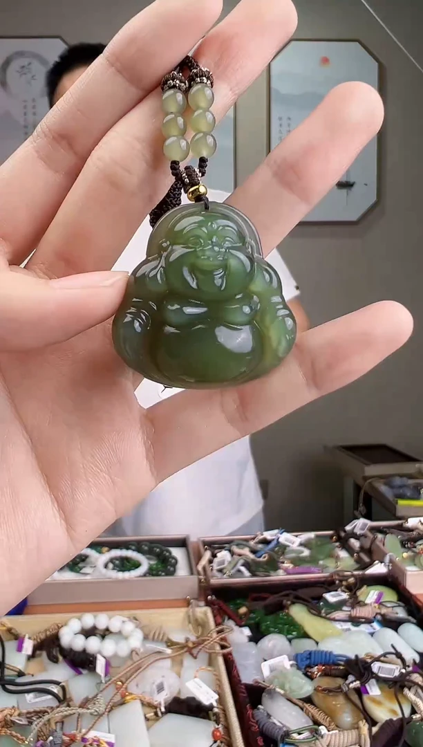 颈饰未镶嵌和田玉多样性发货 拍一单发一个