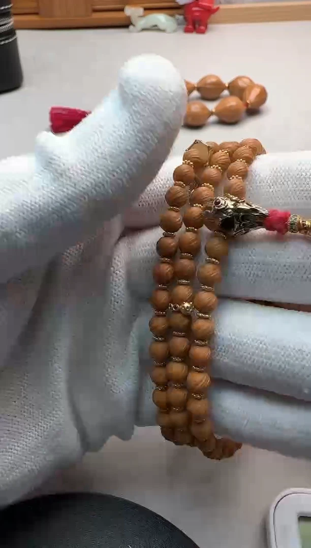 【闪购商品】橄榄核手串橄榄核尖手串+配饰