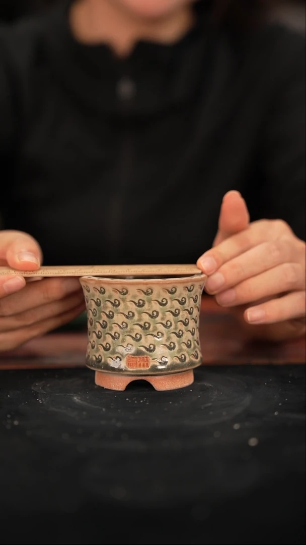 陶瓷6-6-103微瑕花盆口径6