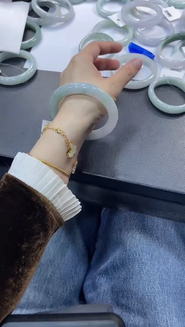 未镶嵌手镯定制翡翠定制手镯XCZB/DZS