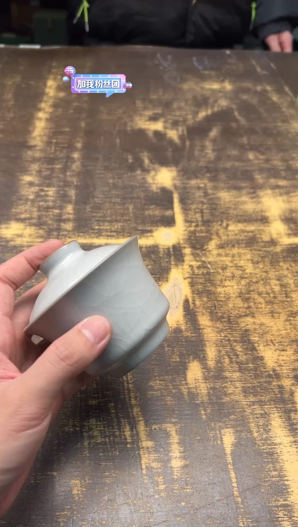 【闪购商品】/闻月窑 马蹄盖碗。。。