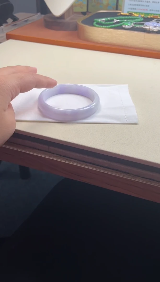 未镶嵌手镯翡翠14#天然翡翠手镯60-62圈口