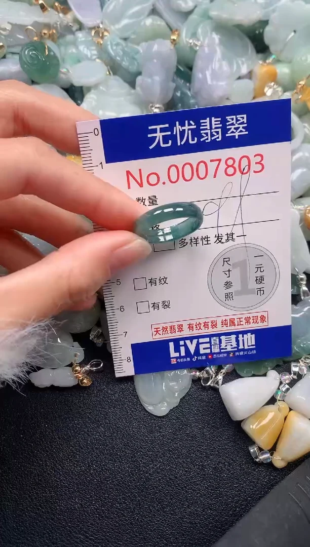 吊坠(不含链)未镶嵌翡翠7803