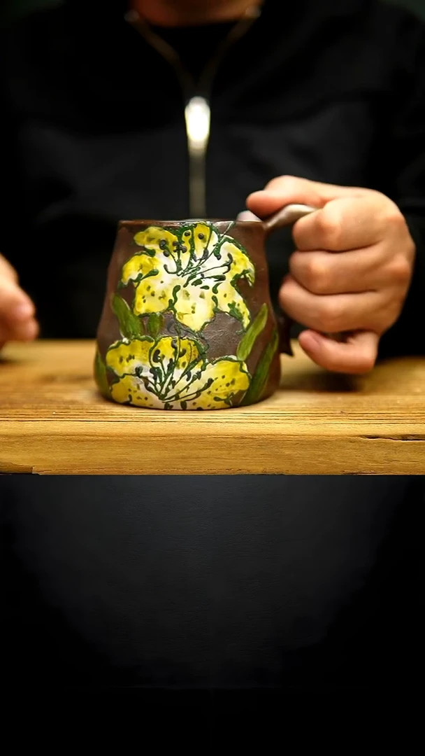 @@陶园瓷舍@@纯手工手绘@高温釉下彩