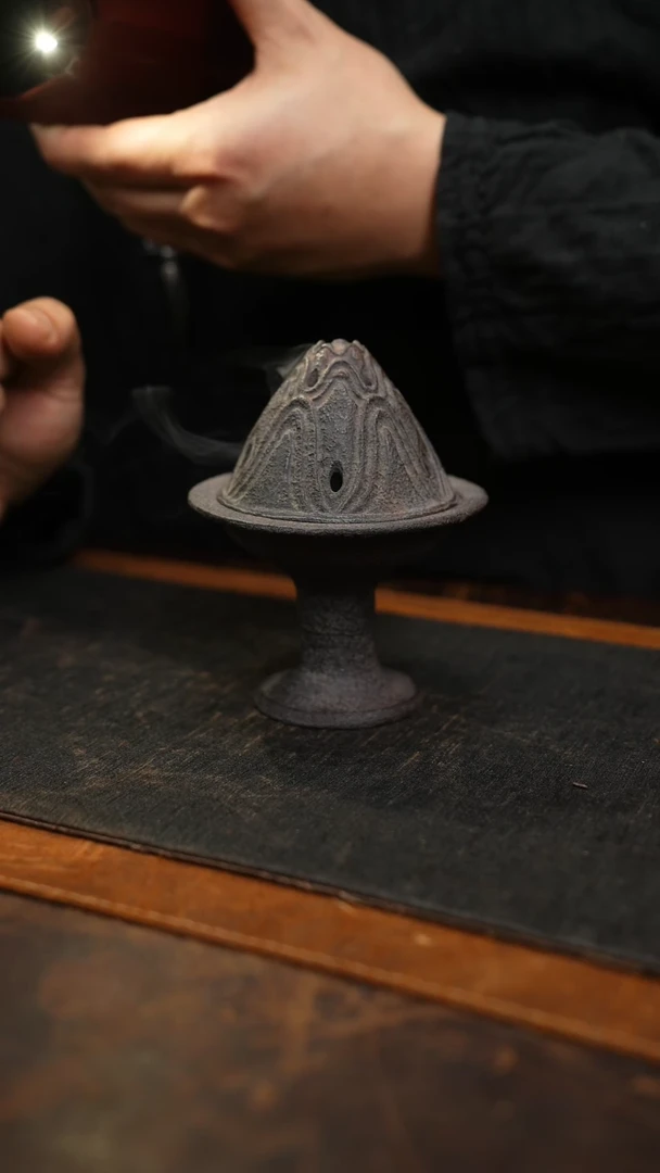 【闪购商品】浟庐紫砂手作作品博山炉