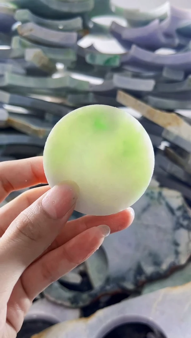 裸石翡翠缅甸翡翠A货陈193