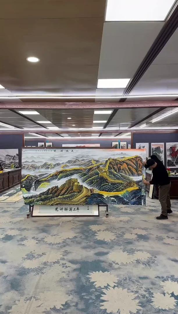 国画M王红兵-大丈二-山水国画