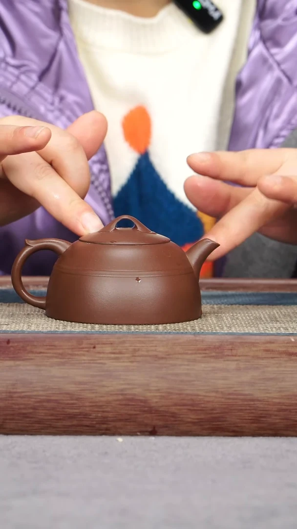【闪购商品】紫砂茶壶底槽青 筑金