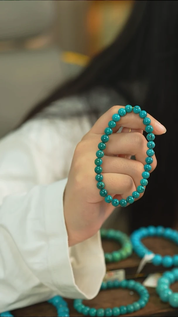 未镶嵌绿松石手串圆珠
