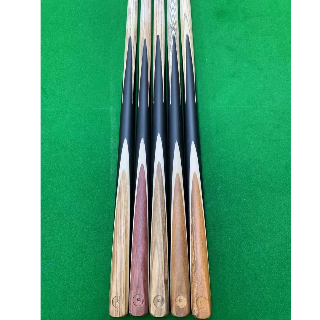 职业中八斯诺克单面插花小头杆通杆