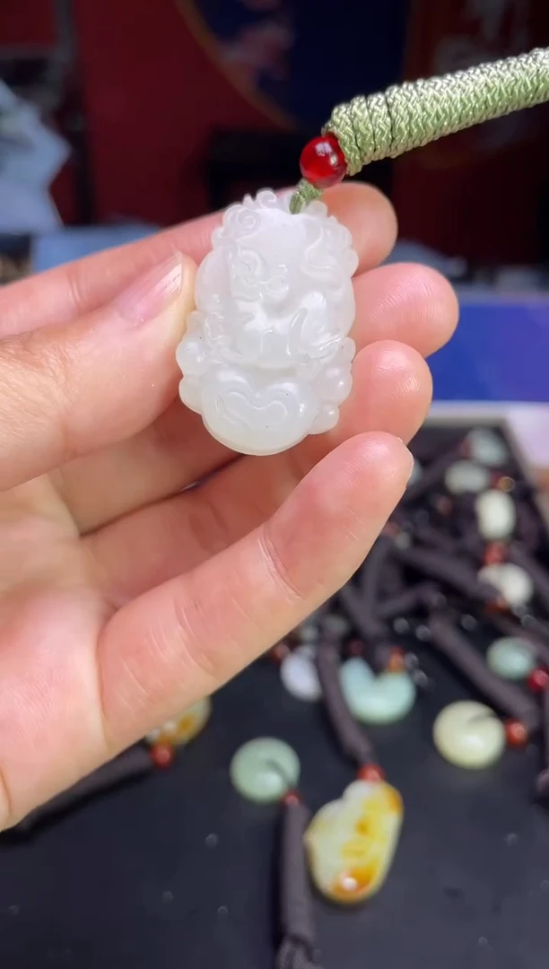 颈饰未镶嵌和田玉123