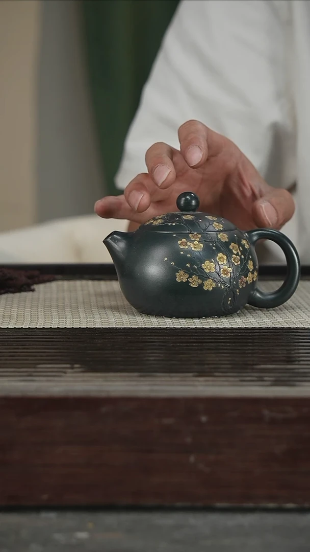 茶壶紫砂古*地容量220CC