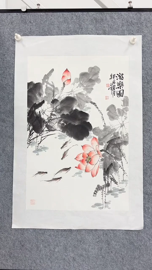 国画李文峰2.8平尺花鸟
