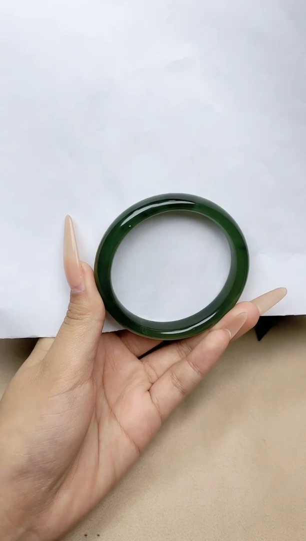 【闪购商品】和田玉手镯未镶嵌55/56圈口 YY