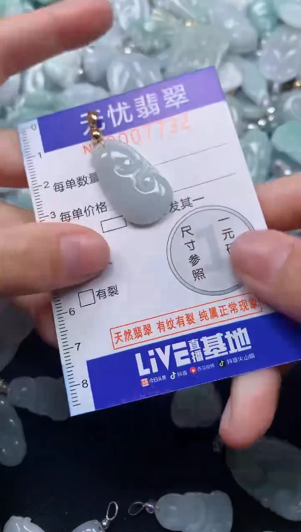 颈饰未镶嵌翡翠7732