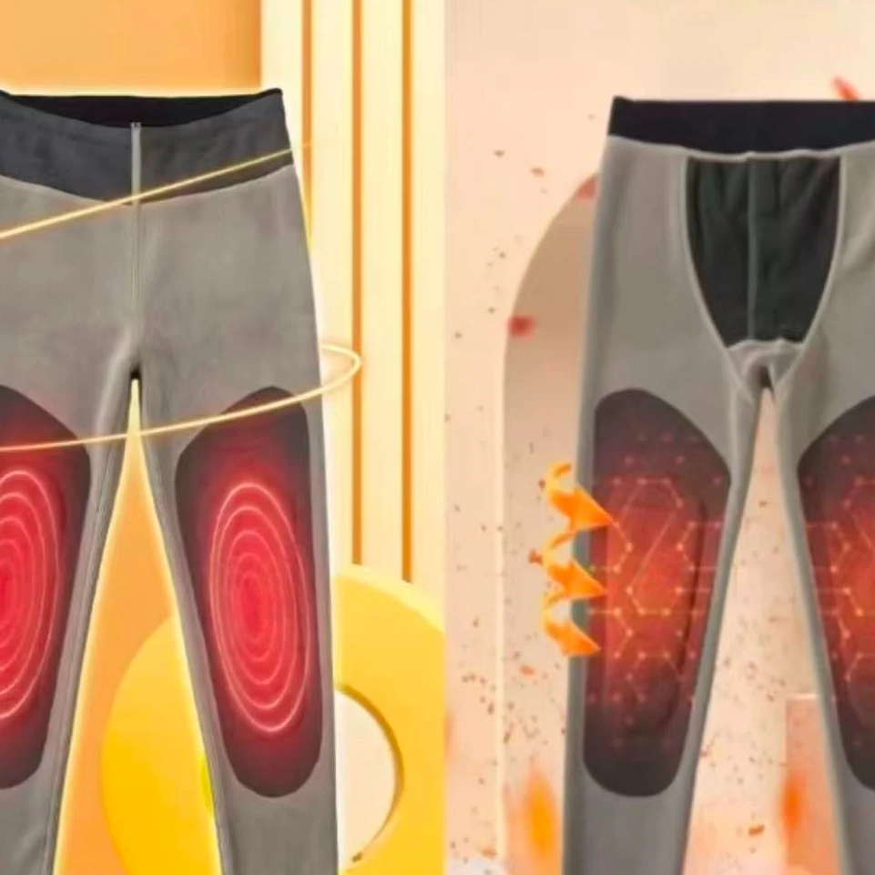 新款男女款加厚羊毛保暖裤