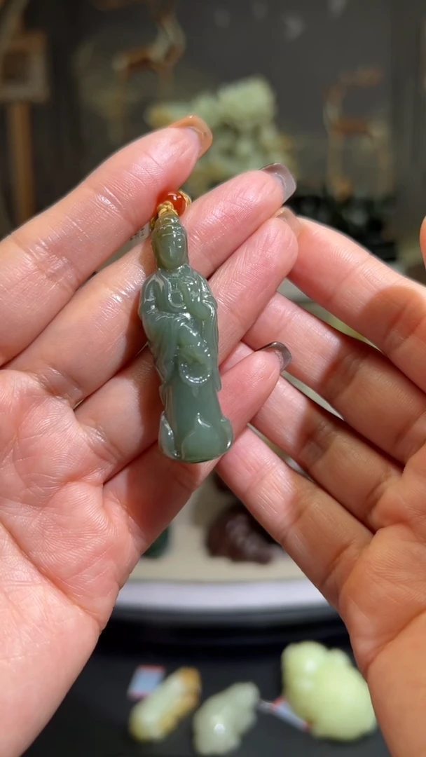 未镶嵌和田玉挂件吊坠