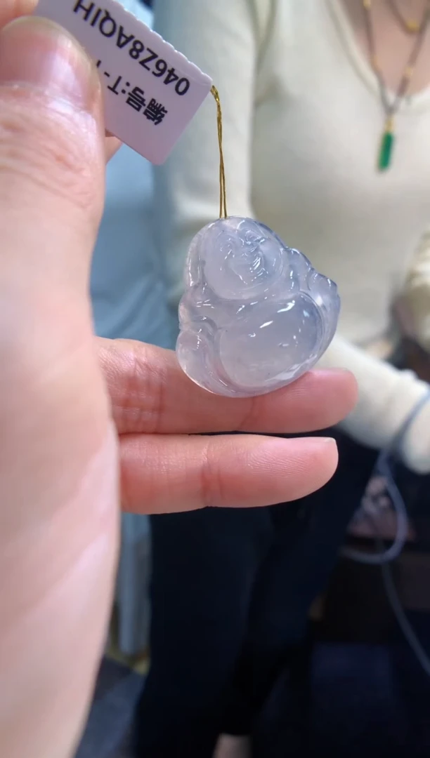 颈饰未镶嵌翡翠佛公