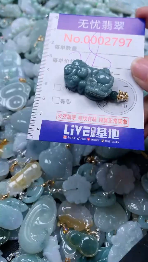 颈饰未镶嵌翡翠2797