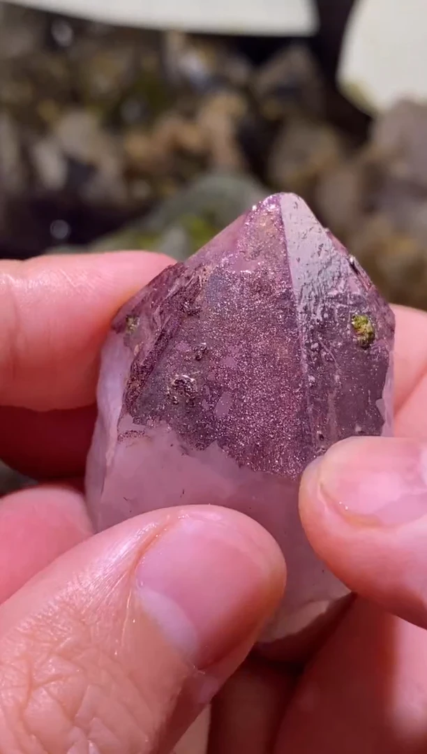 未镶嵌珠宝半成品水晶83号四川超七花园水晶