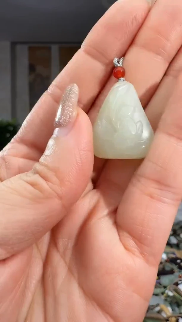 颈饰未镶嵌和田玉拍一发一多样性发货