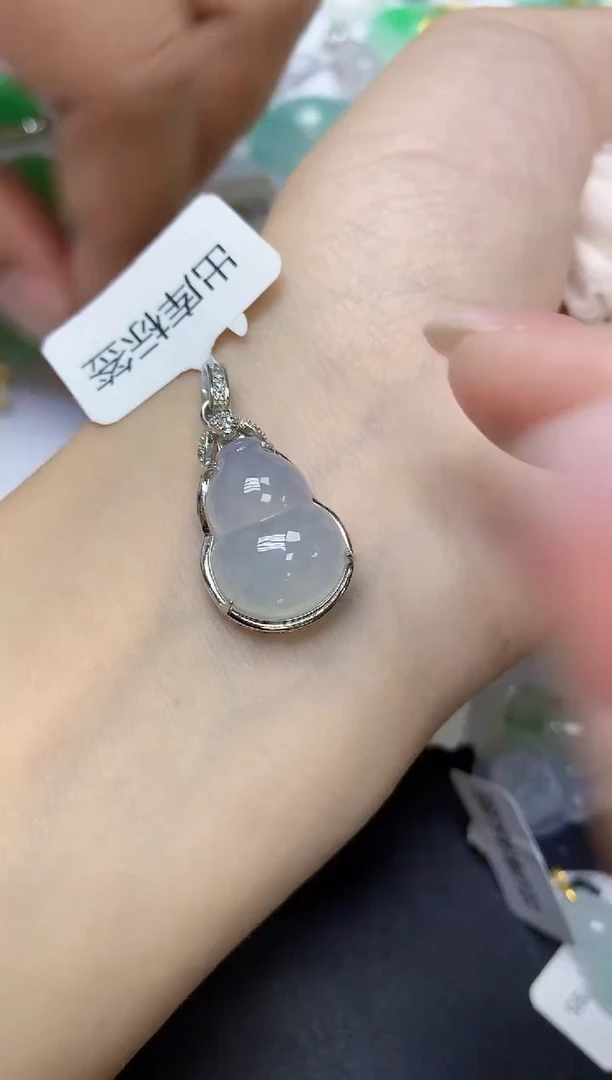 颈饰未镶嵌翡翠天然缅甸翡翠A货多样性发一件