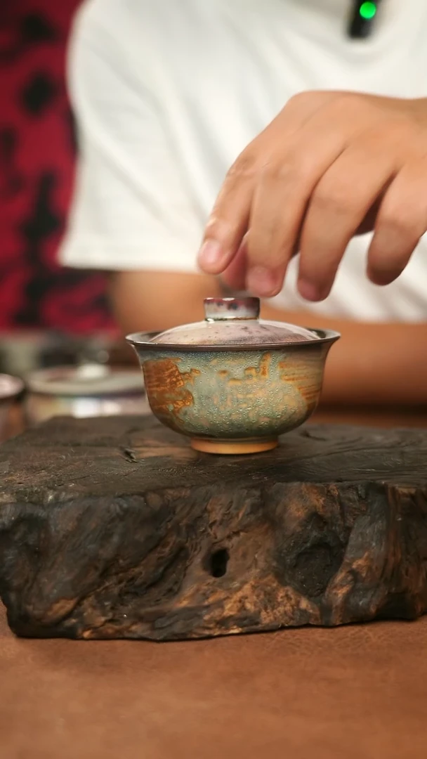 瓷片景德镇柴窑手工手作@590