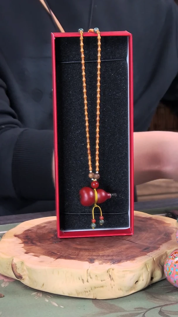 古艺高师傅葫芦脖挂 编号C159