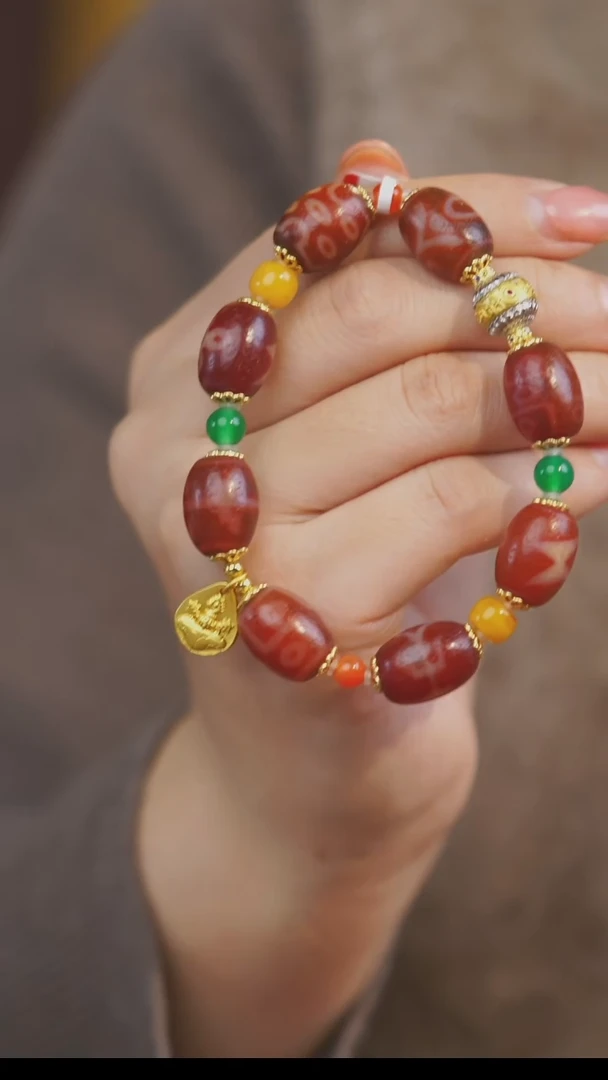 【闪购商品】玛瑙/玉髓手串未镶嵌多样性发一