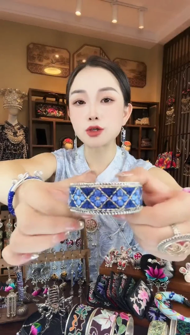 刺绣非遗刺绣民族风饰品