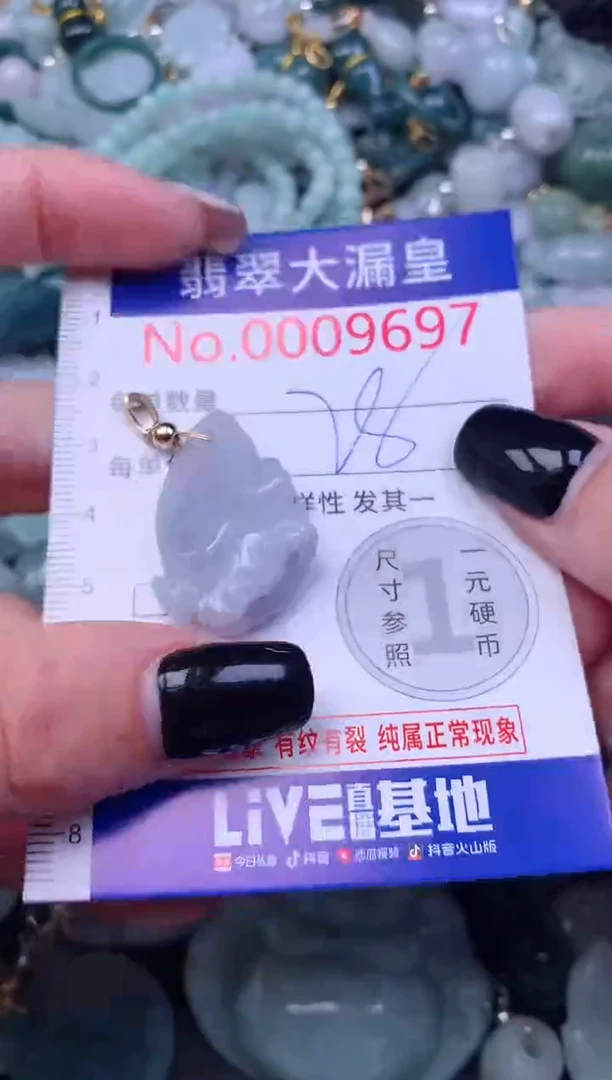 颈饰未镶嵌翡翠9697