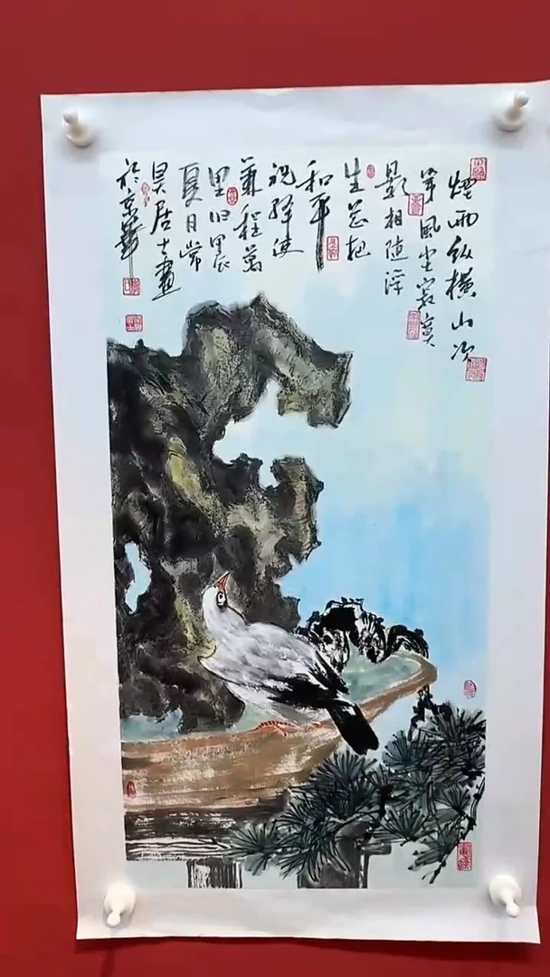 国画常昊-国画花鸟2平尺A0305