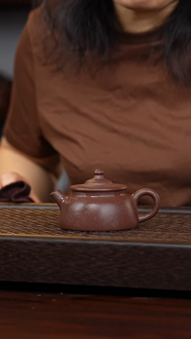 茶壶紫砂14号，丹壶溢香紫砂壶150毫升