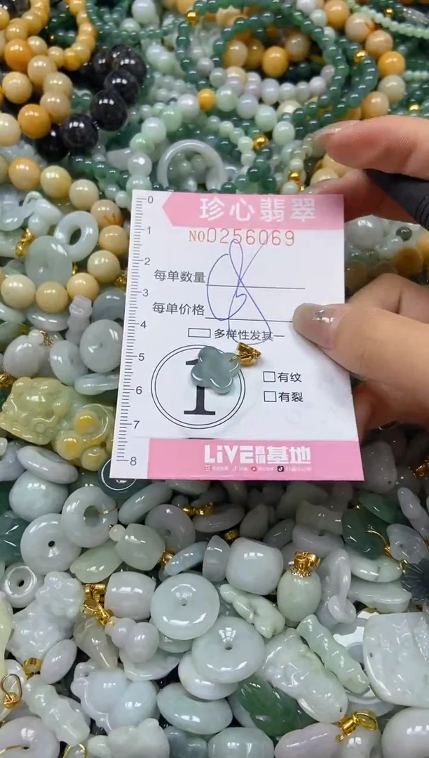 翡翠未镶嵌颈饰闪购0256069
