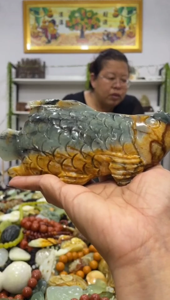 未镶嵌岫玉摆件