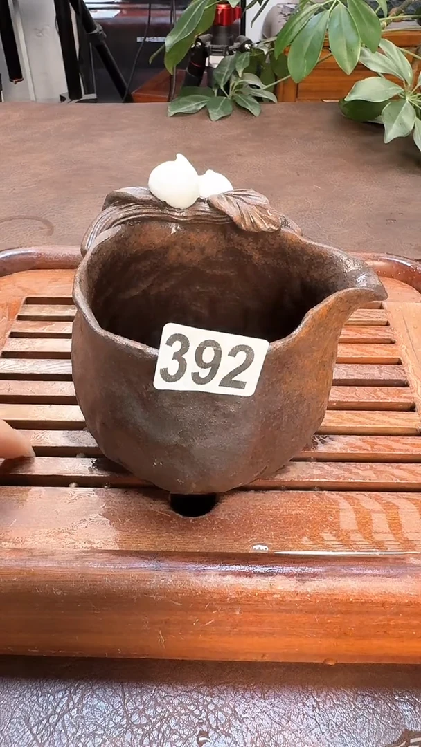 万古烧粗陶手工茶具