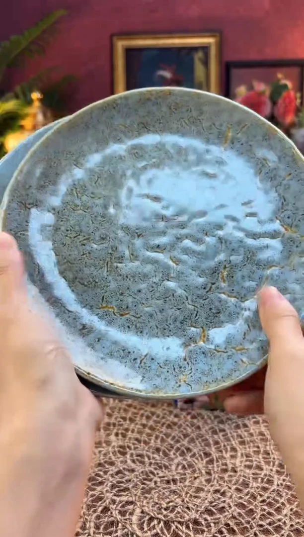 瓷游礼家居 圆盘 两个一组