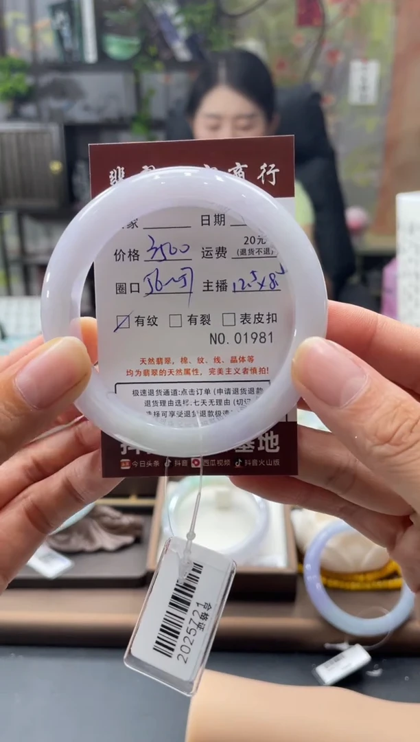 未镶嵌手镯翡翠01981****