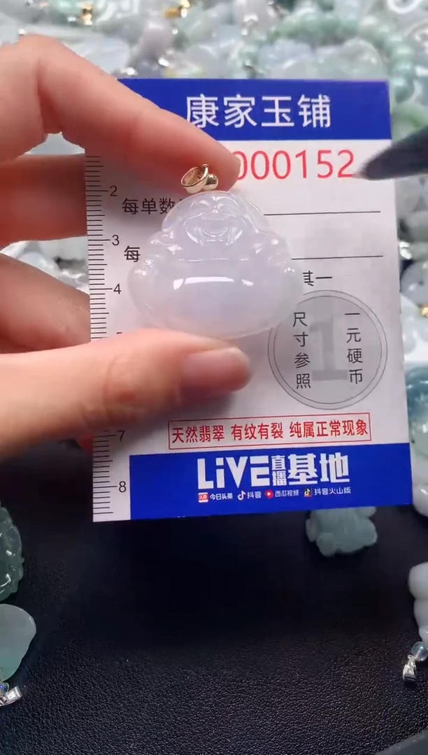 吊坠(不含链)未镶嵌翡翠152