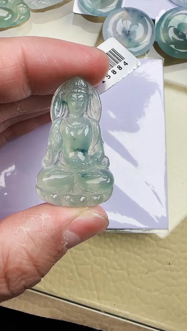 颈饰未镶嵌翡翠缅甸翡翠a货