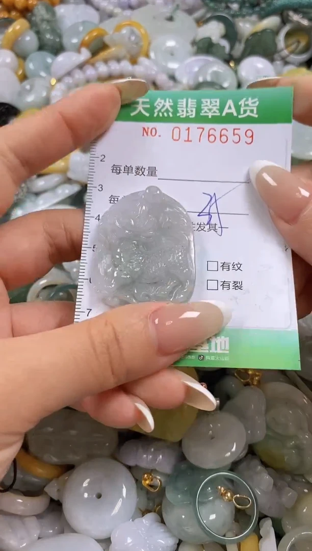 翡翠未镶嵌颈饰闪购0176659