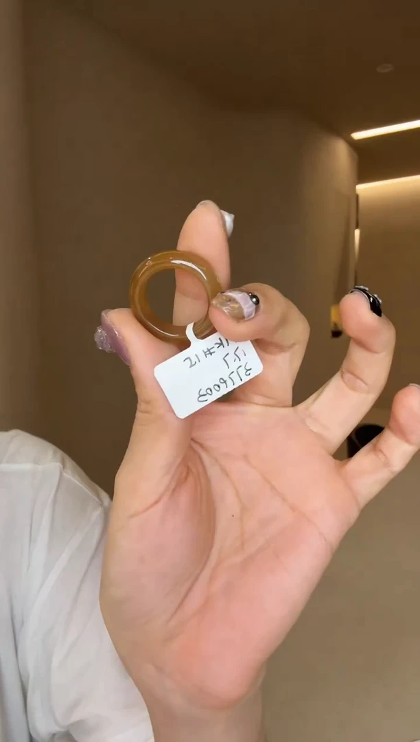 【闪购商品】和田玉戒指未镶嵌15码全糖