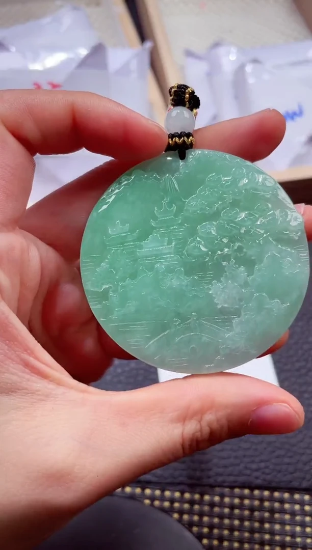 未镶嵌挂件翡翠1118888